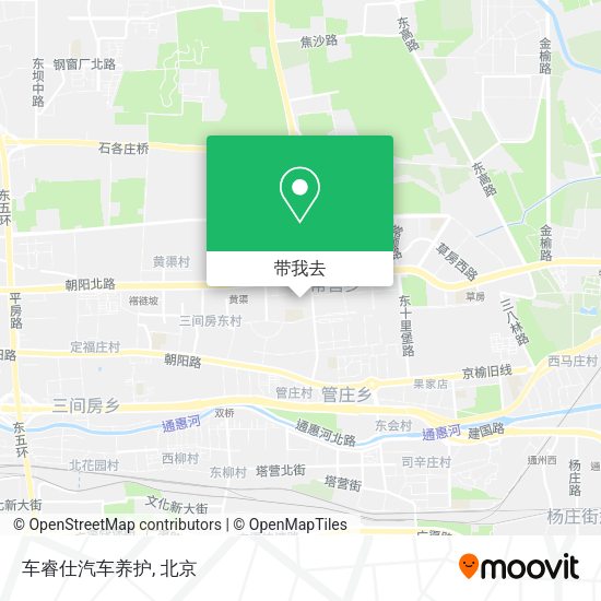 车睿仕汽车养护地图