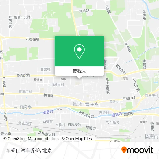 车睿仕汽车养护地图