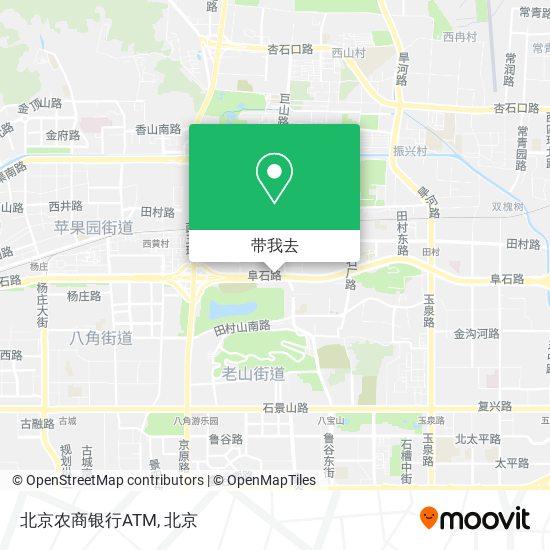 北京农商银行ATM地图