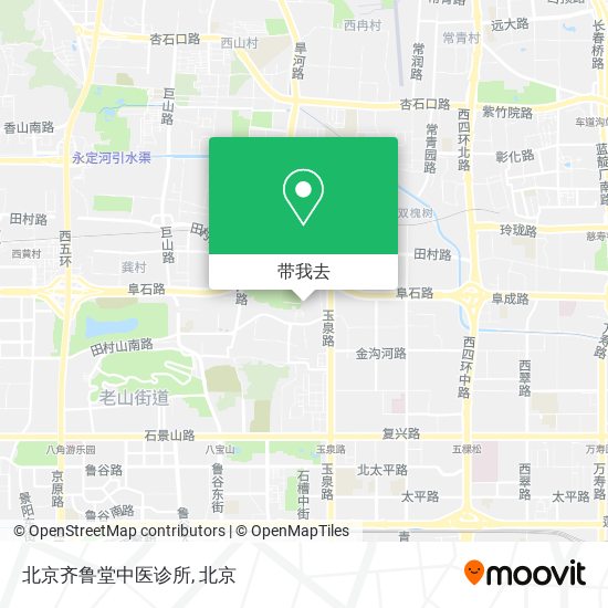 北京齐鲁堂中医诊所地图