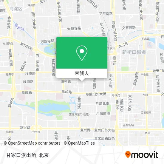 甘家口派出所地图