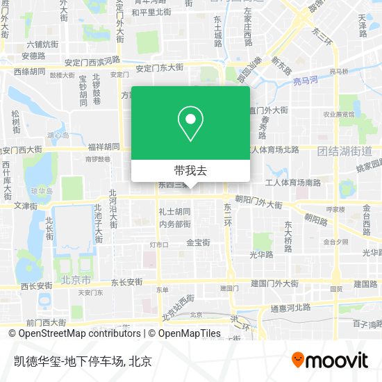 凯德华玺-地下停车场地图