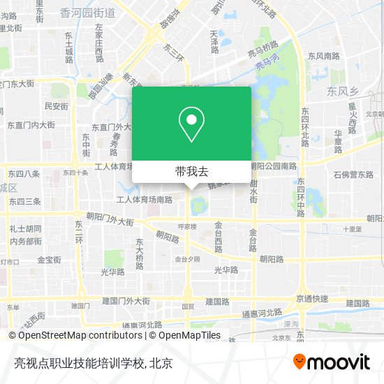 亮视点职业技能培训学校地图
