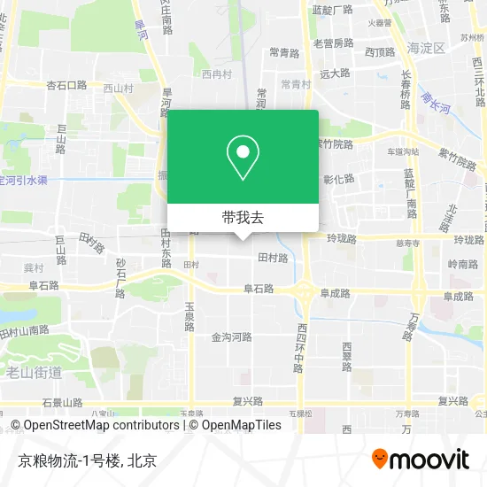 京粮物流-1号楼地图