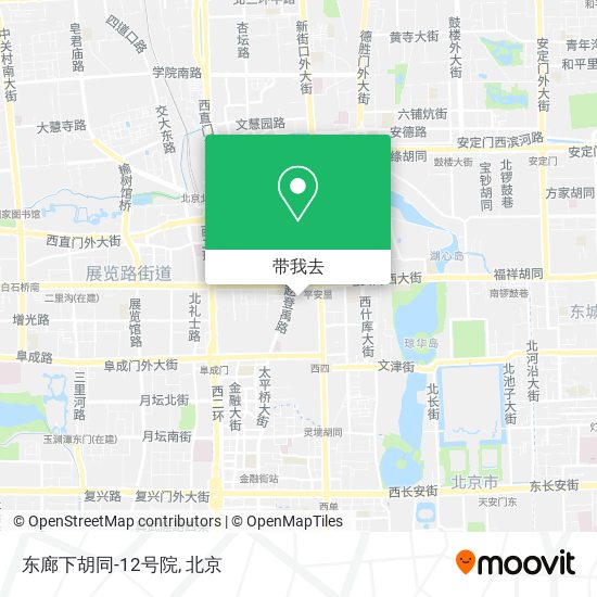 东廊下胡同-12号院地图