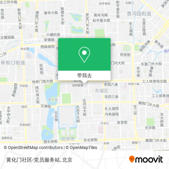 黄化门社区-党员服务站地图