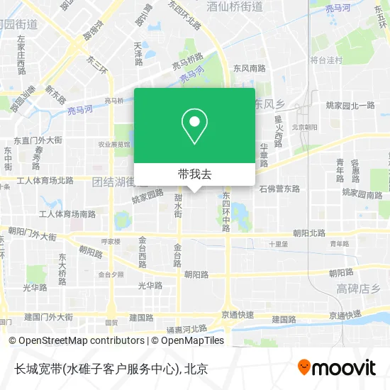 长城宽带(水碓子客户服务中心)地图