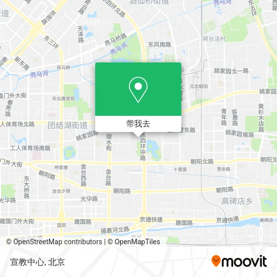 宣教中心地图
