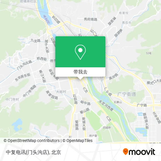 中复电讯(门头沟店)地图