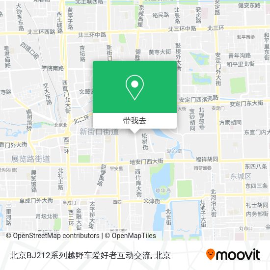 北京BJ212系列越野车爱好者互动交流地图