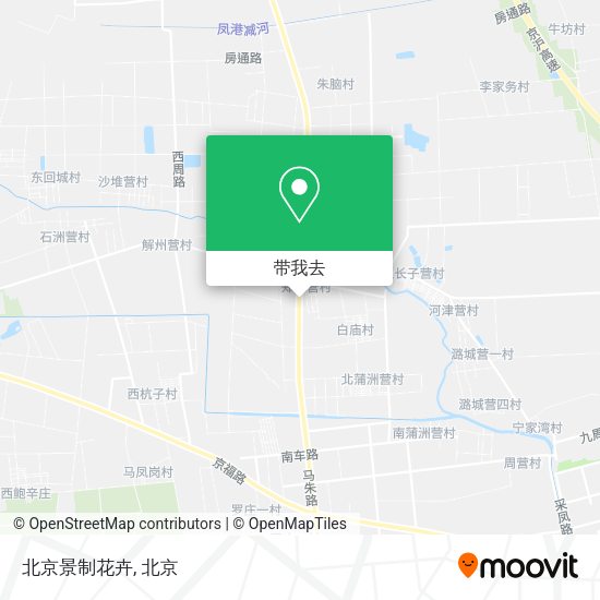 北京景制花卉地图