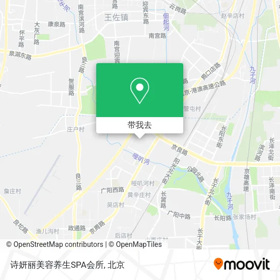 诗妍丽美容养生SPA会所地图
