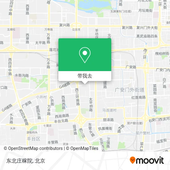 东北庄稼院地图