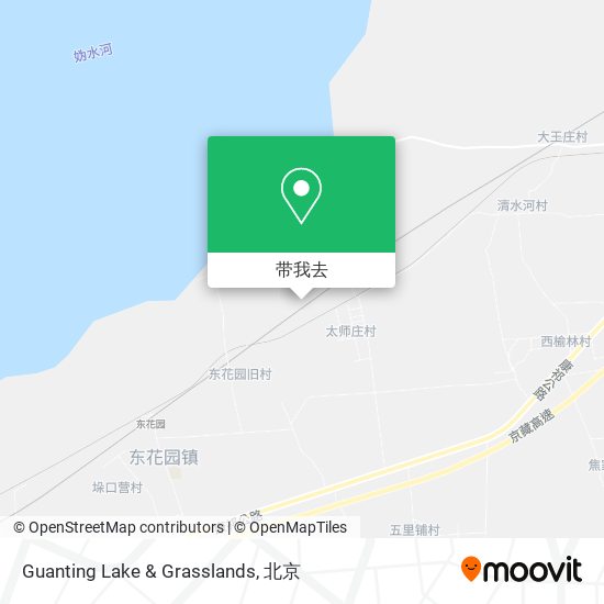 Guanting Lake & Grasslands地图
