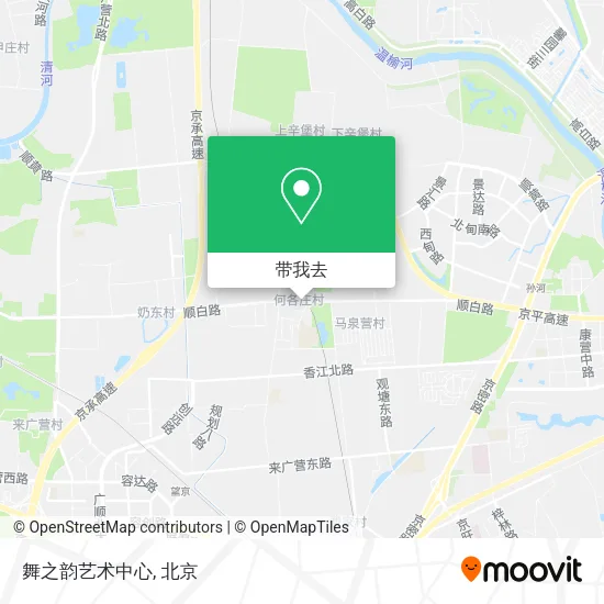 舞之韵艺术中心地图