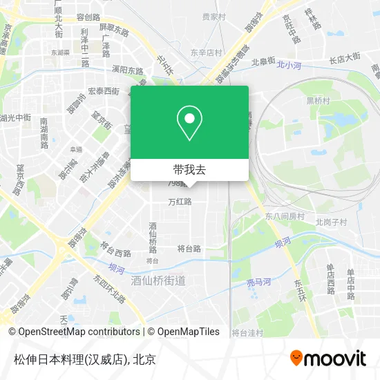 松伸日本料理(汉威店)地图