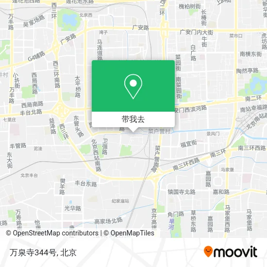 万泉寺344号地图