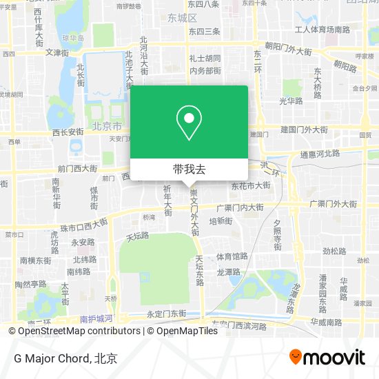 G Major Chord地图