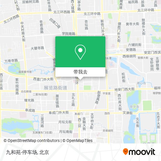九和苑-停车场地图