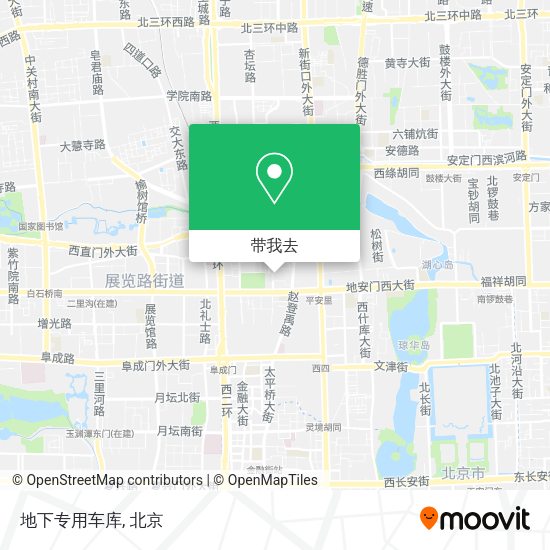 地下专用车库地图