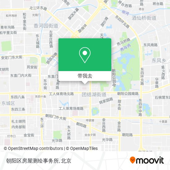 朝阳区房屋测绘事务所地图