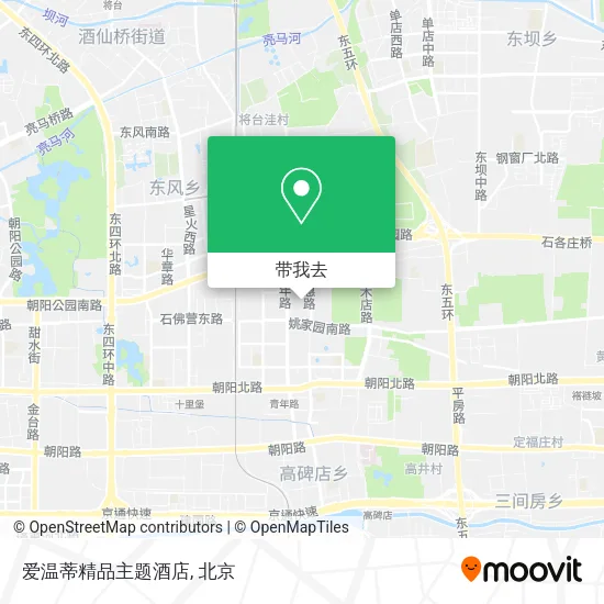 爱温蒂精品主题酒店地图
