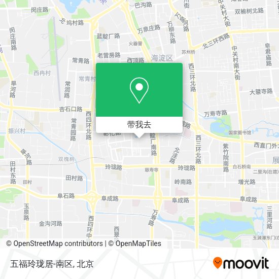 五福玲珑居-南区地图