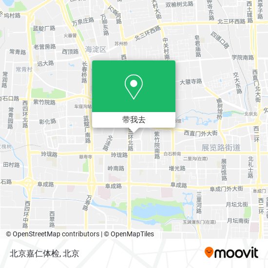 北京嘉仁体检地图