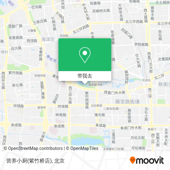 营养小厨(紫竹桥店)地图