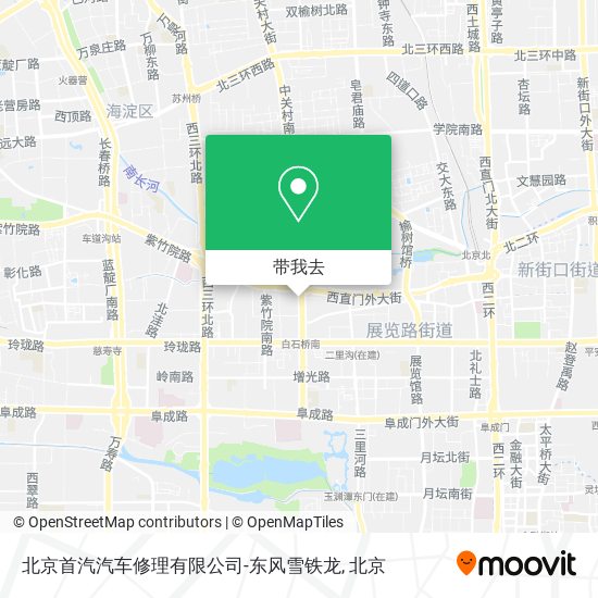 北京首汽汽车修理有限公司-东风雪铁龙地图