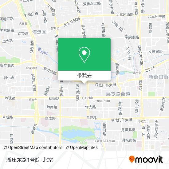 潘庄东路1号院地图