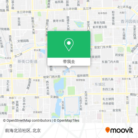 前海北沿社区地图