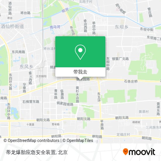 蒂龙爆胎应急安全装置地图