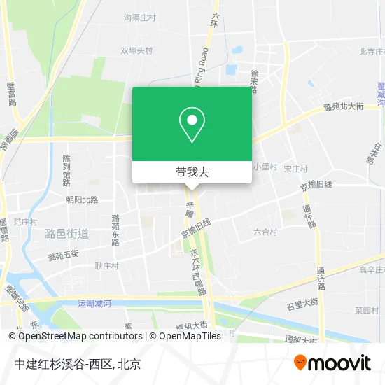 中建红杉溪谷-西区地图