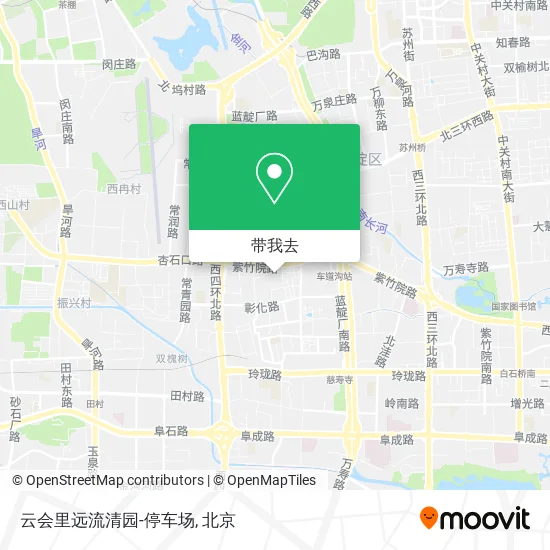 云会里远流清园-停车场地图