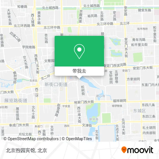 北京煦园宾馆地图