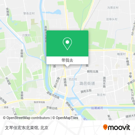 文琴佳宏东北菜馆地图