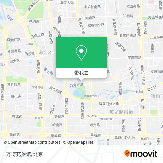 万博苑旅馆地图