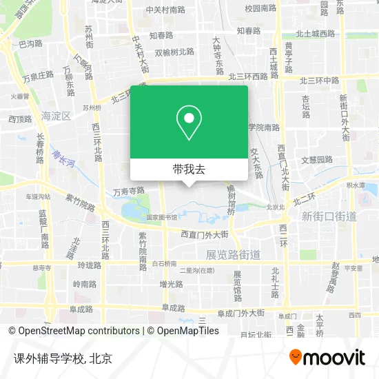 课外辅导学校地图