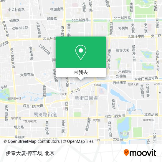 伊泰大厦-停车场地图