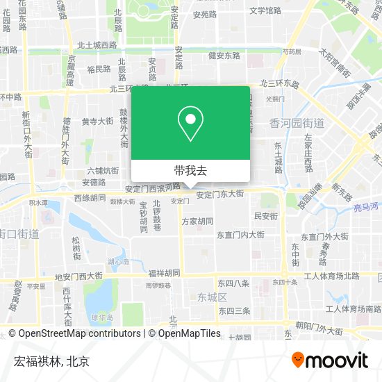 宏福祺林地图
