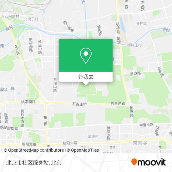 北京市社区服务站地图