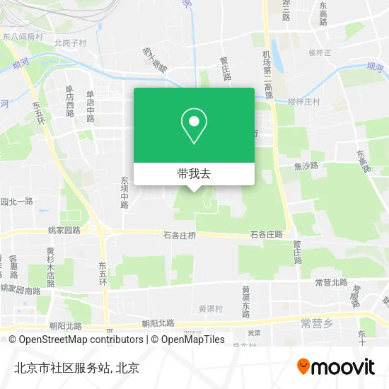 北京市社区服务站地图