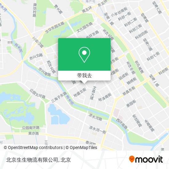 北京生生物流有限公司地图