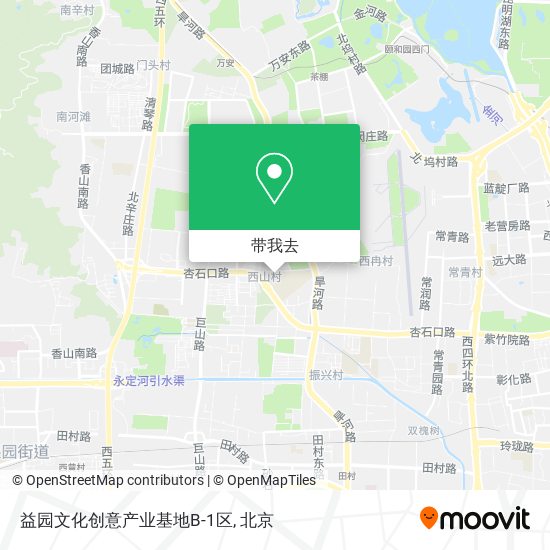 益园文化创意产业基地B-1区地图