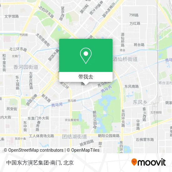 中国东方演艺集团-南门地图