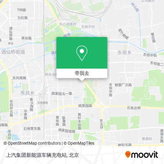 上汽集团新能源车辆充电站地图