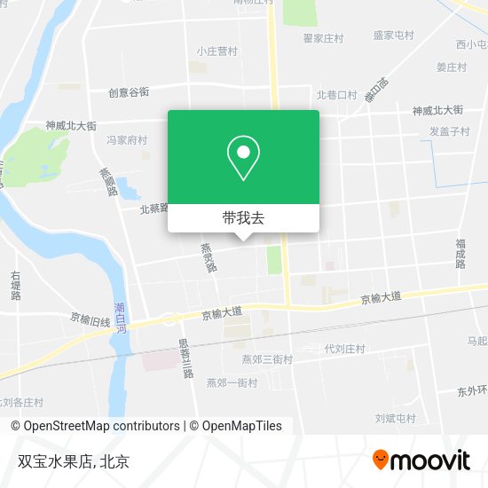 双宝水果店地图