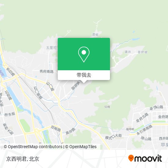 京西明君地图