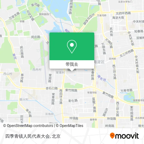 四季青镇人民代表大会地图